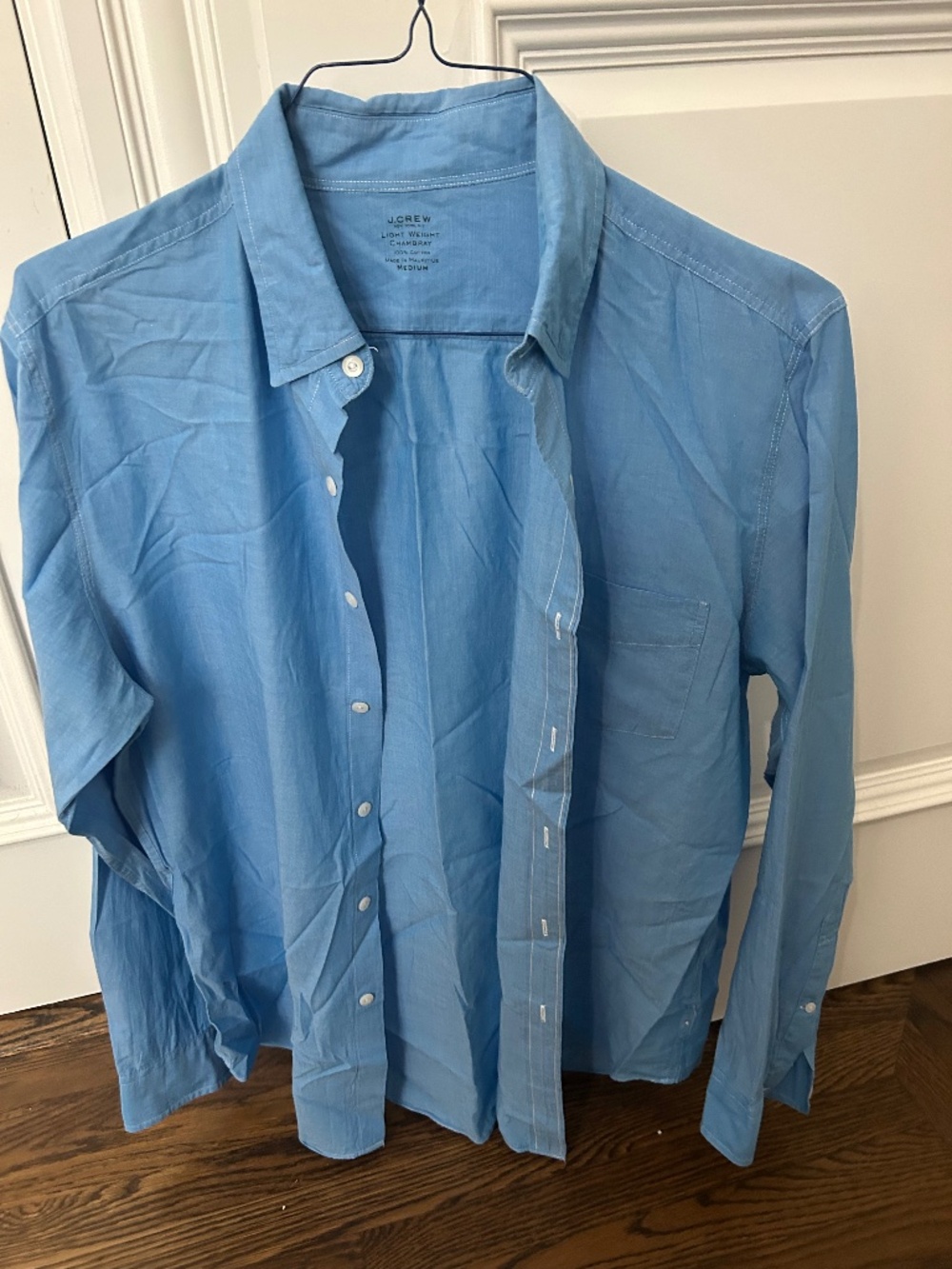 J crew aqua marine shirt